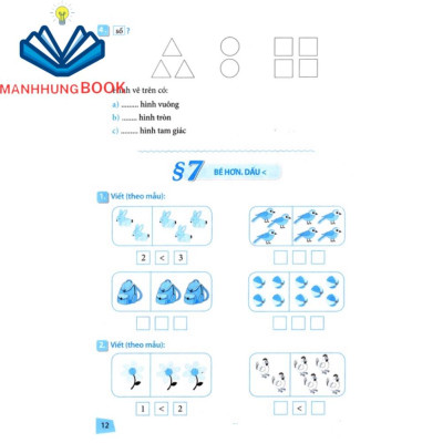 Sách: Bài Tập Trắc Nghiệm Và Kiểm Tra Toán Lớp 1 - Bổ Trợ Kiến Thức Sách Giáo Khoa