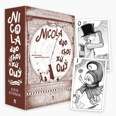 Boxset Nicola Dạo Chơi Xứ Quỷ (Bộ 4 Tập) - Tặng Kèm 2 Thẻ Nhân Vật