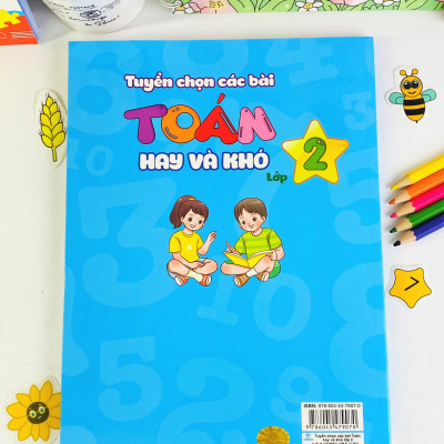 Sách - Tuyển Chọn Các Bài Toán Hay Và Khó - Lớp 2 (Biên soạn theo chương trình GDPT mới) - ndbooks