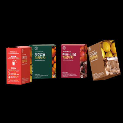 Trà Hot Kombucha Healslab Hàn Quốc Vị Táo Quế