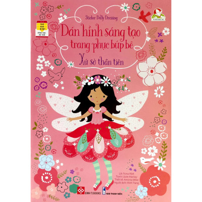 Combo 2- 4 Tập: Sticker Dolly Dressing - Dán Hình Sáng Tạo Trang Phục Búp Bê