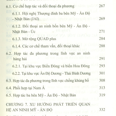 Hợp Tác An Ninh Của Mỹ Với Ấn Độ Trong Bối Cảnh Mới (Sách chuyên khảo)
