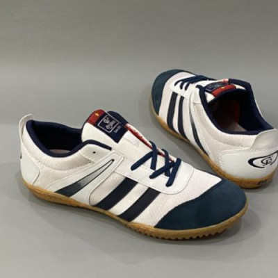 GIÀY ĐÁ BÓNG FUTSAL 004F MÀU TRẮNG KHÂU TOÀN BỘ ĐẾ