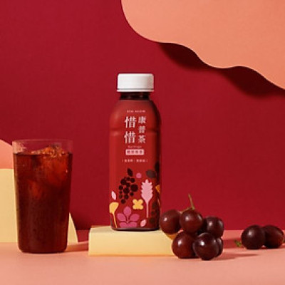 Trà Kombucha Đài Loan Sio-Sioh hương nho đỏ