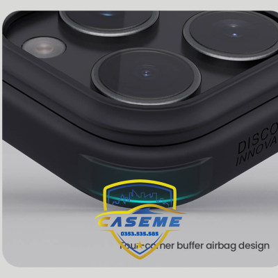 Ốp Lưng Dành Cho iPhone 16 Pro Max Nillkin Dạng Sần Viền Silicon - Hàng Chính Hãng