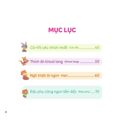 Sách - Bé Lớn Lên Cùng Những Câu Chuyện Nhỏ - Bé Thích Đồ Ăn Ngon