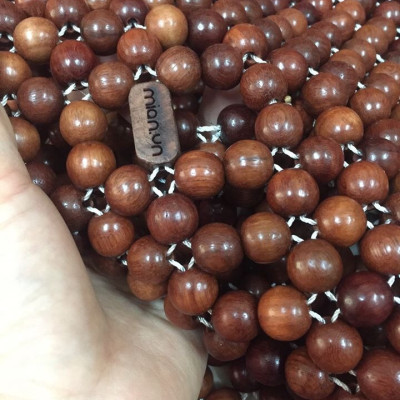 Chiếu Hạt Gỗ Hương Đỏ , kích Thước 1,2mx1,9m hạt 1.2cm - Chiếu gỗ Mian .vn ( video , hình thật )