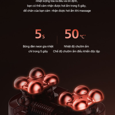 Máy Massage Chân Bấm Huyệt Đa Năng Philips PPM6331 - Hàng chính hãng