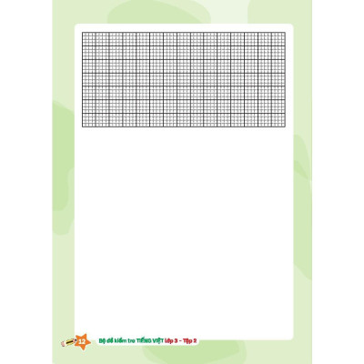 Sách - Bộ Đề Kiểm Tra Tiếng Việt Lớp 3 - Tập 2 - Kết Nối Trí Thức Với Cuộc Sống - Minh Thắng