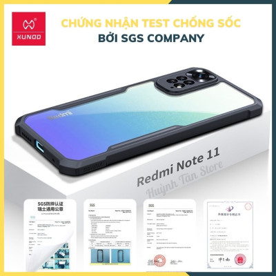 Ốp lưng chống sốc xundd cho redmi note 11 4g  bảo vệ camera - hàng nhập khẩu