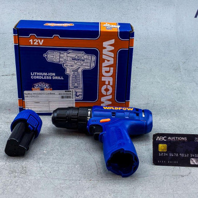 MÁY KHOAN DÙNG PIN 12V WCDS510 WADFOW (KÈM 1 PIN 1.5AH, KHÔNG KÈM DÂY & ĐẦU SẠC) - HÀNG CHÍNH HÃNG