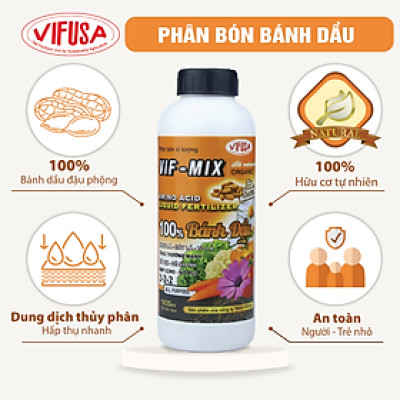 VIF-MIX - Phân bón Bánh dầu chai 1 lít
