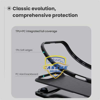 Ốp lưng dành cho iPhone Air Nillkin Super Frosted Shield Pro Matte dạng sần - Hàng chính hãng