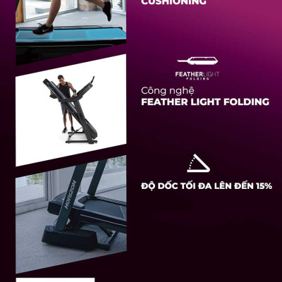 Máy Chạy Bộ Điện Mỹ HORIZON 7.0AT-24 (Phiên bản mới nhất 2022)