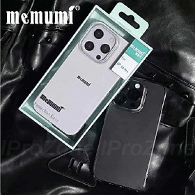 Ốp Lưng Cứng Trong Siêu Mỏng Memumi Chống Ố Vàng cho iPhone 17 Pro Max 16 Pro Max , 15 Plus  ,11 , 12 ,13 ,14