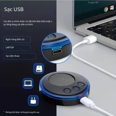 Thảm Massage Bàn Chân Xung Điện Trị Liệu EMS Giúp Lưu Thông Khí Huyết