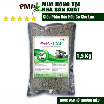 Siêu Phân Bón Hữu Cơ Vi Sinh - Cho Hoa Lan, Cây Cảnh, Bon Sai - Probio PMP - Viên Nén 1,5Kg
