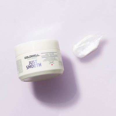 Dầu Hấp 60s Dưỡng Tóc Mềm Mượt Goldwell Just Smooth Giảm Bông Xù, Xơ Rối, Bóng Khỏe Tức Thì