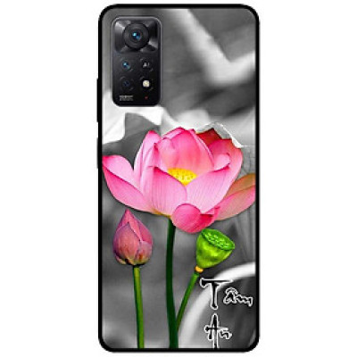 Ốp lưng cho Xiaomi Redmi Note 11 4G - Note 11S 4G - Note 11 5G - Redmi Note 11 Pro Nội Địa - Note 11 Pro Quốc Tế - Sen Hồng Tâm An - Hàng Chính Hãng