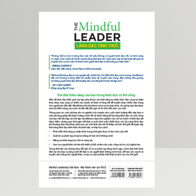 LÃNH ĐẠO TỈNH THỨC (The Mindful Leader) - Michael Bunting - Hoàng Mạnh Hải dịch - Tái bản - (bìa mềm)