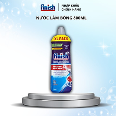 Combo 2 chai Nước Làm Bóng Chén Bát  Finish Rinse & Shine Aid - 500ML/chai