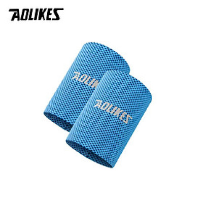 Bộ 2 băng đeo cổ tay AOLIKES A-7931 thấm mồ hôi Cool sports wristband