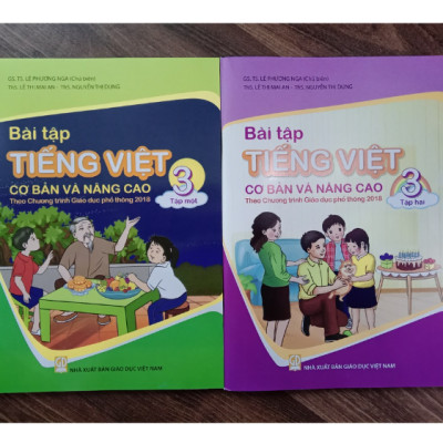 Sách - Bài tập tiếng việt cơ bản và nâng cao lớp 3 - tập 2 ( Theo chương trình GDPT 2018 )