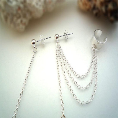 Bông tai thiết kế chiếc lá quyến rũ không thể bỏ lỡ