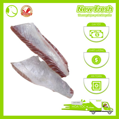[GIAO NHANH HCM] Lườn Bụng Cá Ngừ Đại Dương Natural - Túi 1Kg