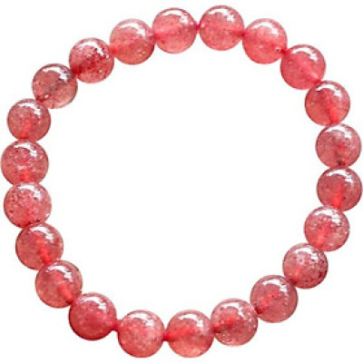 Thạch Anh Ưu Linh Dâu Đỏ Myanmar 9mm Ngọc Quý Gemstones VT131