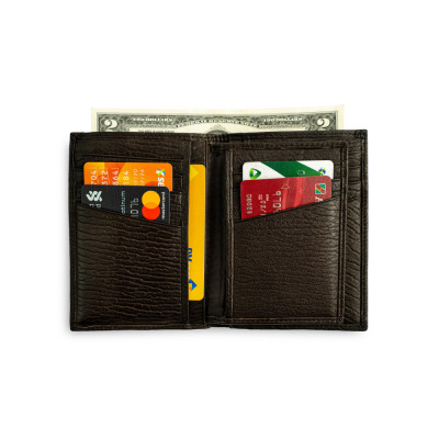 Bóp Ví Nam Da Bò PABNO Cao Cấp Dáng Đứng Thời Trang VD68