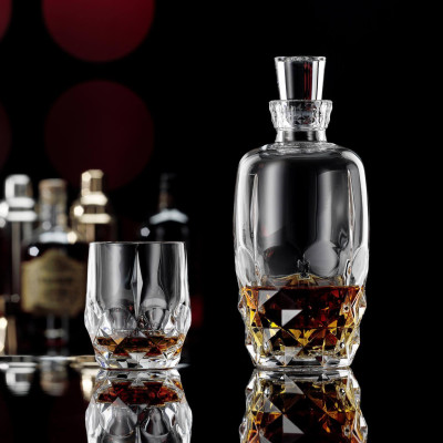 Bình Rượu Thuỷ Tinh Pha Lê Ý RCR - Alkemist Bottle 1.07L