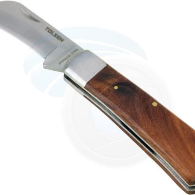 DAO THỢ ĐIỆN LƯỠI CONG 195mm TOLSEN 38041 - HÀNG CHÍNH HÃNG