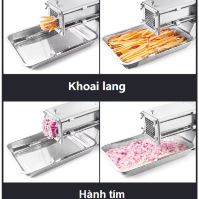 Máy cắt khoai tây, khoai lang và các loại củ kiểu Pháp - Chuyên nghiệp. Thương hiệu Mỹ cao cấp Septree - T1000. HÀNG CHÍNH HÃNG