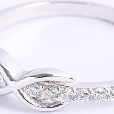 Nhẫn bạc vô cực tiny Gix Jewel N08