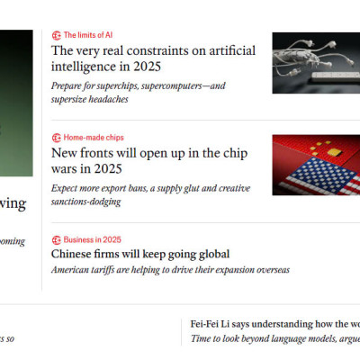 Tạp chí tiếng Anh - The World Ahead 2025 mới nhất - The Economist