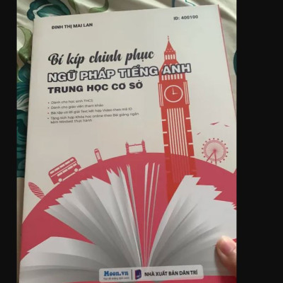 Bí kíp chinh phục Ngữ pháp Tiếng Anh THCS - MoonBook