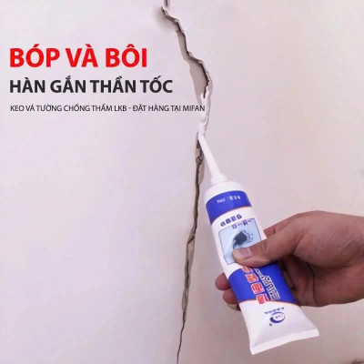 Combo 2 Lọ Keo Vá Tường . Trần Nhà Chống Thấm 250gr – Trám Vết Nứt, Chống Mốc Hiệu Quả