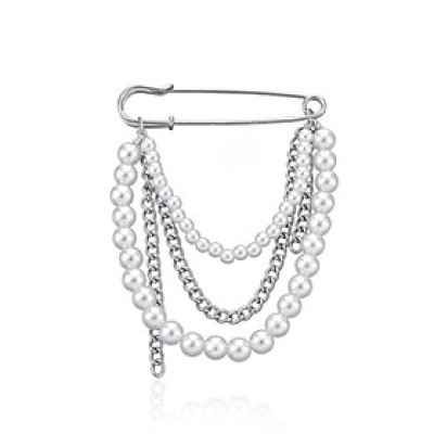 Cài áo mix ngọc trai ghim cài phụ kiện cài mũ đeo túi xách balo fashion sang chảnh nam và nữ cá tính