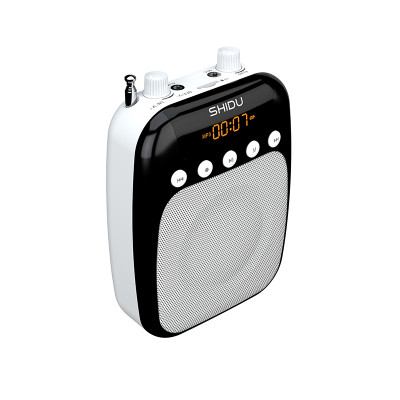 Máy trợ giảng Shidu SD-S358 - Giảng dạy hiệu quả, âm thanh sống động | Bluetooth 5.0, Thẻ nhớ, Công suất 10W, Pin 15h, FM, Ghi âm | Micro không dây, kết nối đa dạng | Thiết kế nhỏ gọn, bền bỉ | Phù hợp giảng dạy, hội họp, du lịch | Hàng Nhập Khẩu