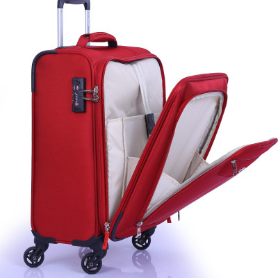 Vali vải Sakos Winner 4.5 (Size cabin/TSA/Đỏ)