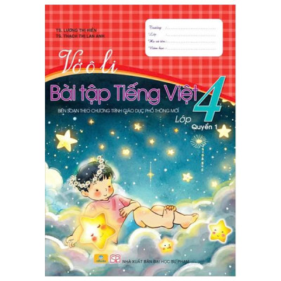 Sách - Vở Ô Li Bài Tập Tiếng Việt 4 - Quyển 1