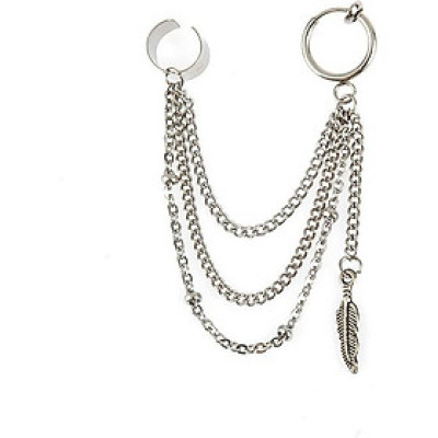 Bông tai nhiều chuỗi  thời trang unisex hot treding