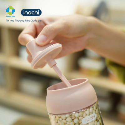 Bộ 2 lọ gia vị Tritan Yoko Hộp đựng gia vị chất liệu nhựa an toàn cho sức khỏe chuẩn xuất Nhật , EU - Tặng kèm khăn lau pakasa 