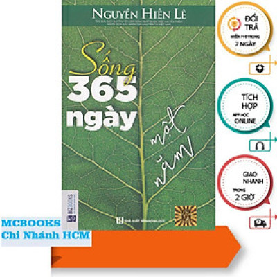 Sách - Sống 365 Ngày Một Năm - MCBooks