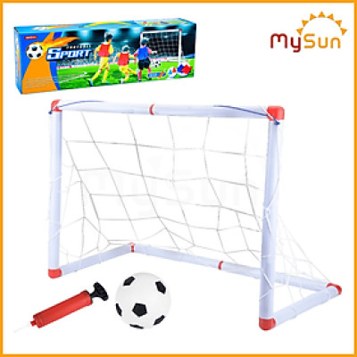 Khung thành gôn bóng đá mini cho bé bộ đồ trò chơi thể thao đá banh bóng cho trẻ em bé vận động