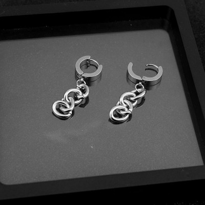 Khuyên tai xích thả chuỗi chuẩn soái ca