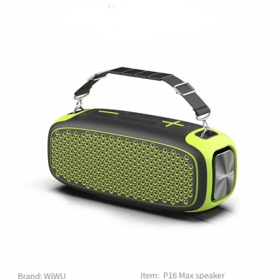 Loa Không Dây Wiwu P16 Max Dành Cho Các Thiết Bị Có Bletooth Có Mích Hát Âm Thanh Cao Cấp, Chống Nước - Hàng Chính Hãng
