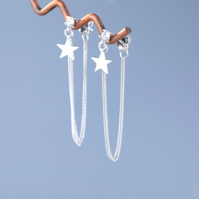 Bông tai dây nấm thả sao quyến rũ ngọt ngào