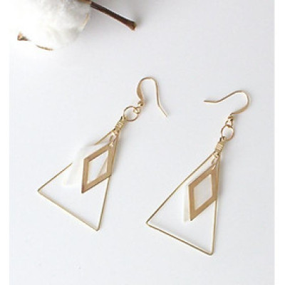 Khuyên tai hình tam giác dáng dài BT99 cá tính